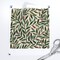 Modern Botanical Abstract Leaves Dots Green Vines Sage Olive Custom Printed Fabric by Spoonflower Various Fabrics by the Yard or Fat Quarter